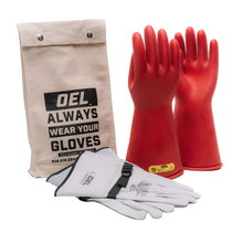 [IRG214R11K] RubberGlove-Kit-2-14"-Red-SZ:11-17000V