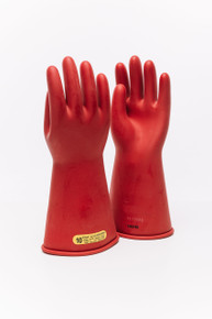 [IRG216Y8] RubberGlove-Single-2-16"-Yellow-SZ:8-17000V